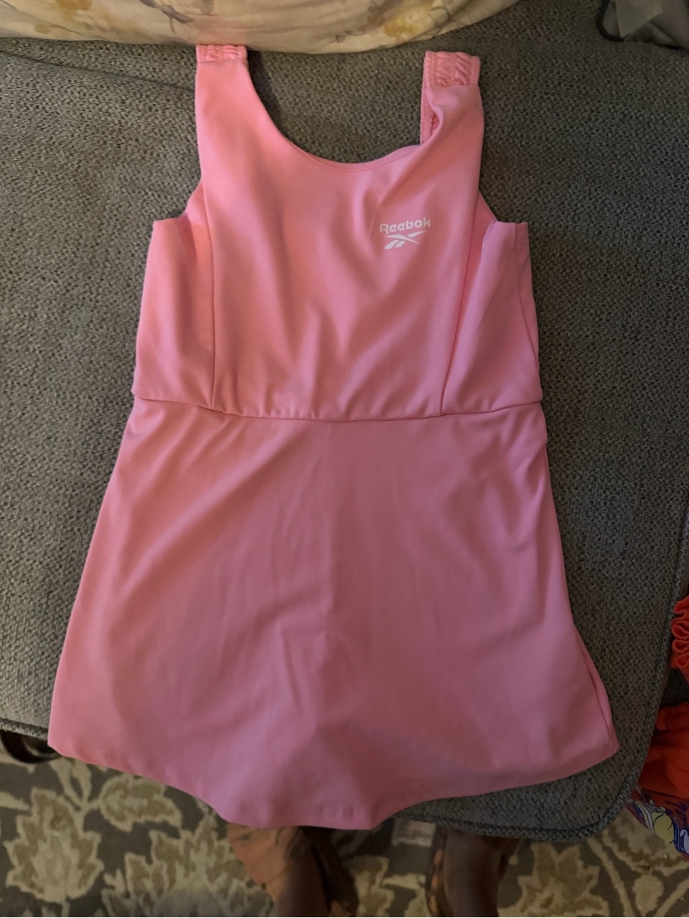 Reebok Pink Athletic Tank Dress for Girls